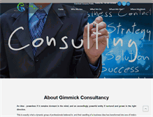 Tablet Screenshot of gimmickconsultancy.com